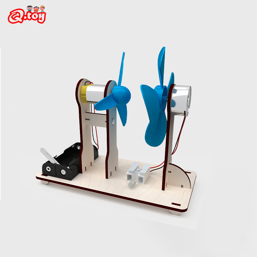 Renewable Energy Model - DIY Windgedreven Generator Model STEM Technologia
