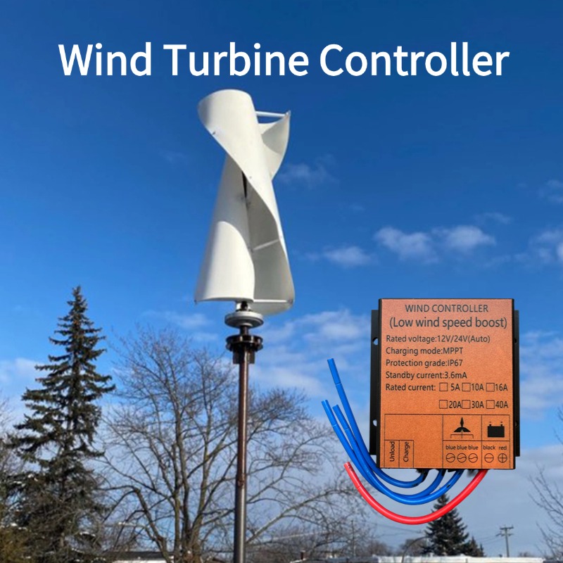 Renewable Energy Model - MPPT Laadregelaar Voor Windturbine 12v 24vAUTO
