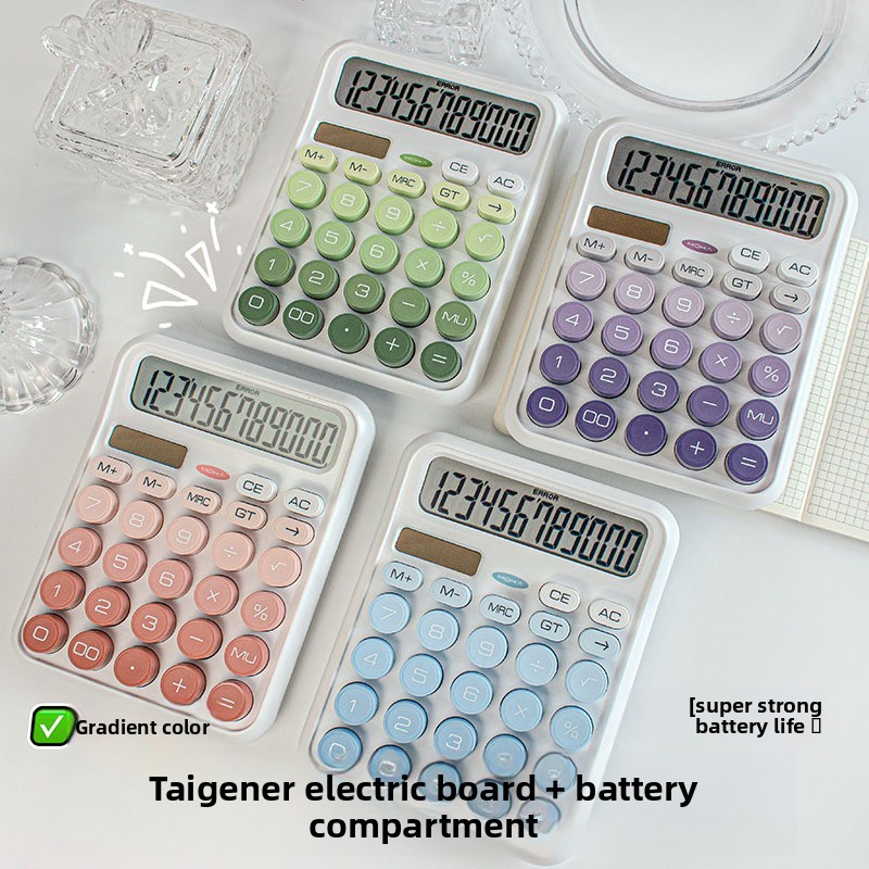 Renewable Energy House - Zonne-calculator met hoge esthetische waarde, kleurverloopknop,