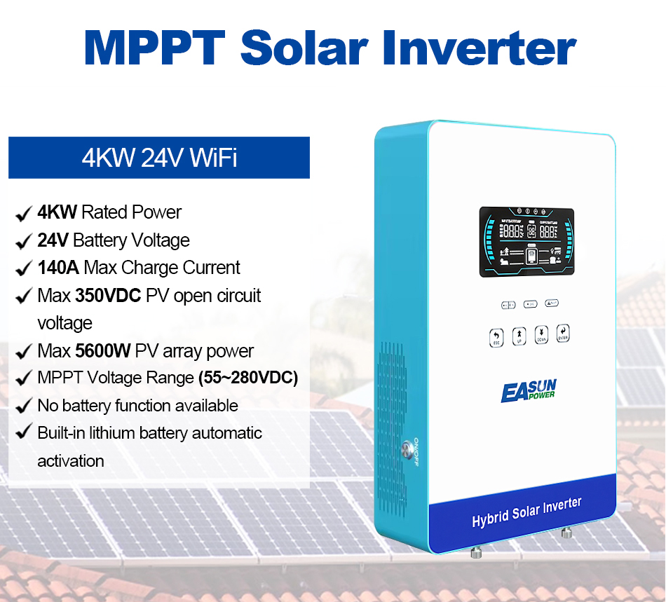 EASUN POWER 4KW Omvormer 110V  - Renewable Energy House recensie en prijs