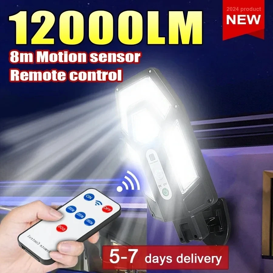 12000LM krachtige zonne-wandla - Solar Street Light Led recensie en prijs