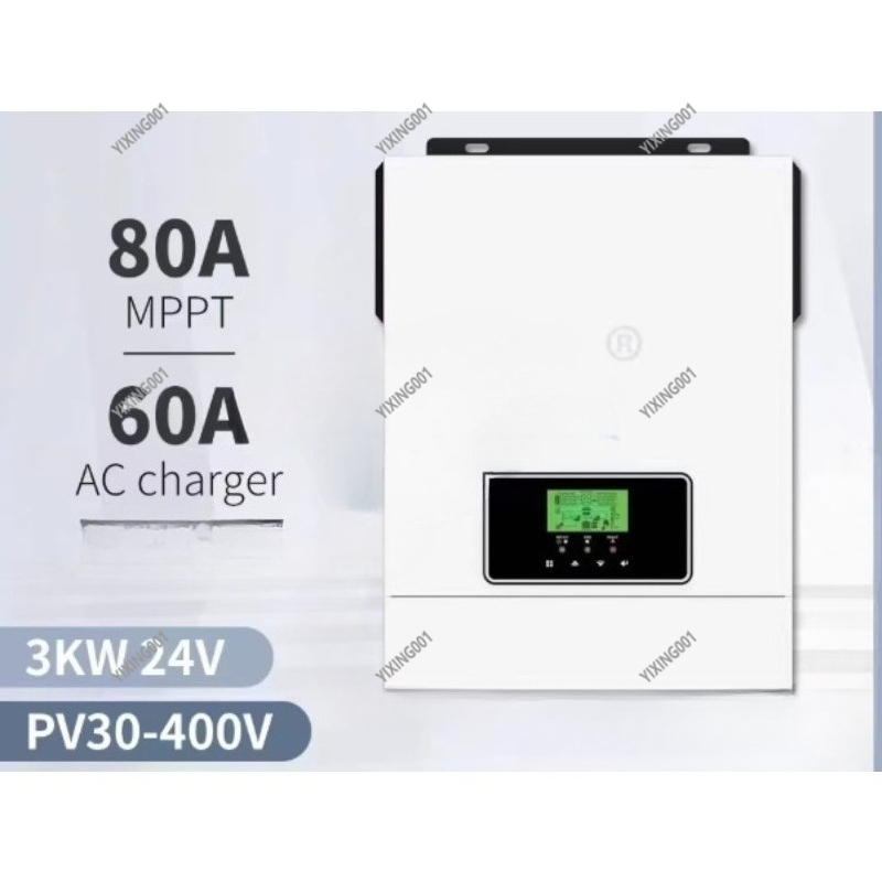 3KVA/2400W 24V Solar-omvormer  - Pwm Charge Controller recensie en prijs