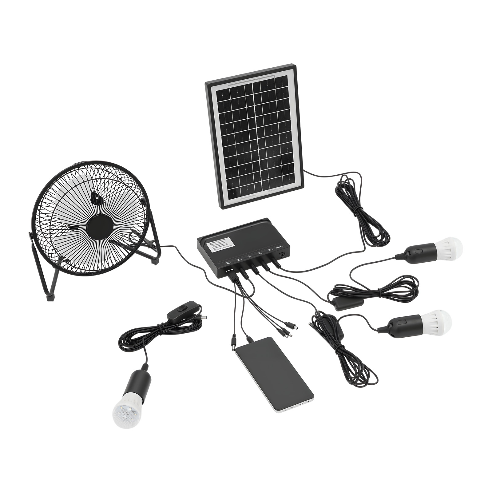 100-240V zonneventilator- en l - Renewable Energy House recensie en prijs