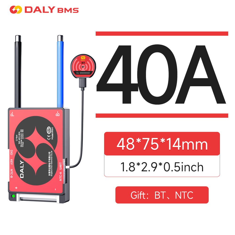 DALY Smart BMS 16S 60V 40A Li- - Lifepo4 Battery Pack recensie en prijs