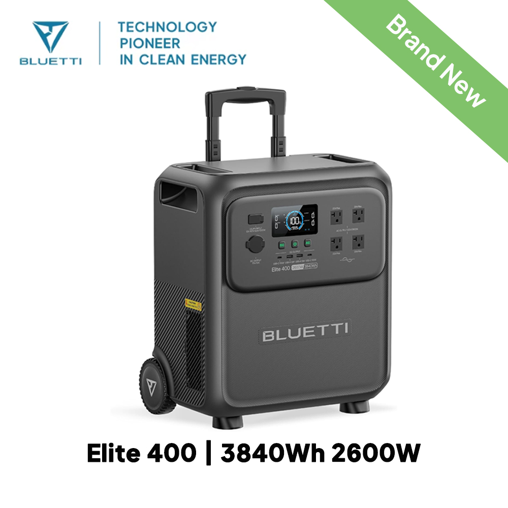 BLUETTI Elite 400 2600W 3840Wh - Lifepo4 Battery Pack recensie en prijs