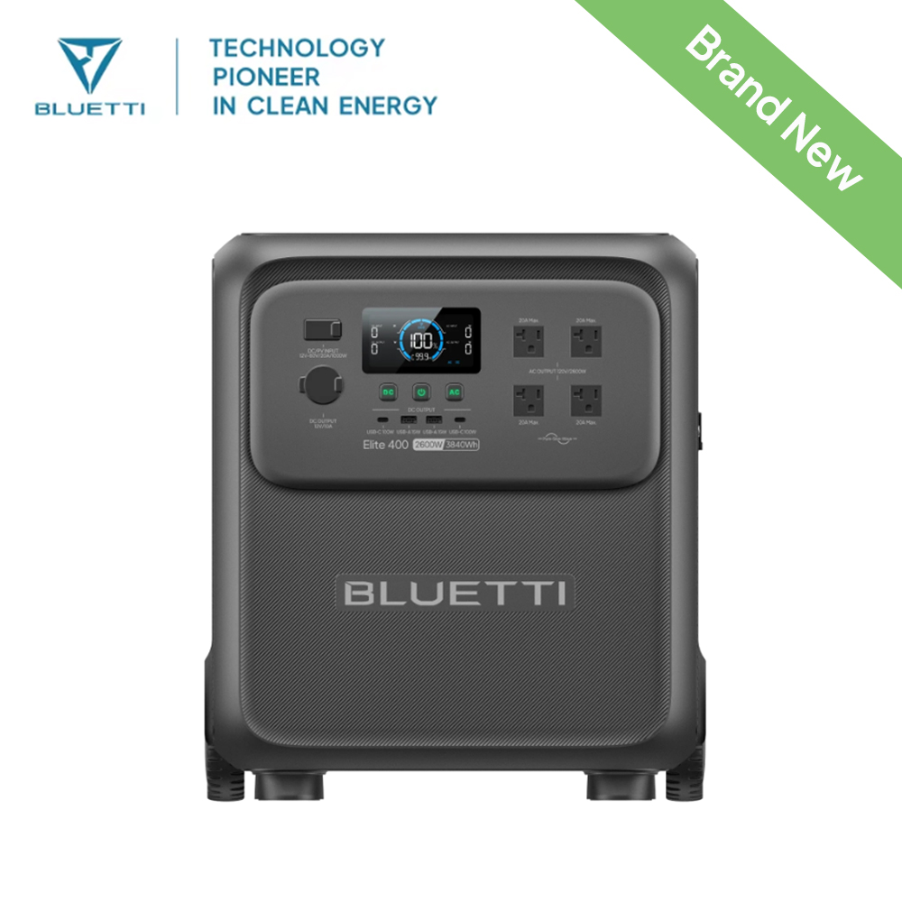 BLUETTI Elite 400 2600W 3840Wh - Lifepo4 Battery Pack recensie en prijs