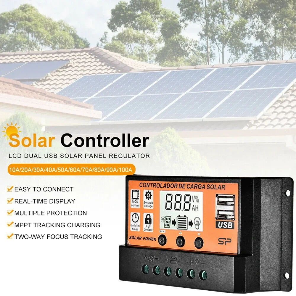 PWM Solar Laadregelaar 30A 50A - Pwm Charge Controller recensie en prijs