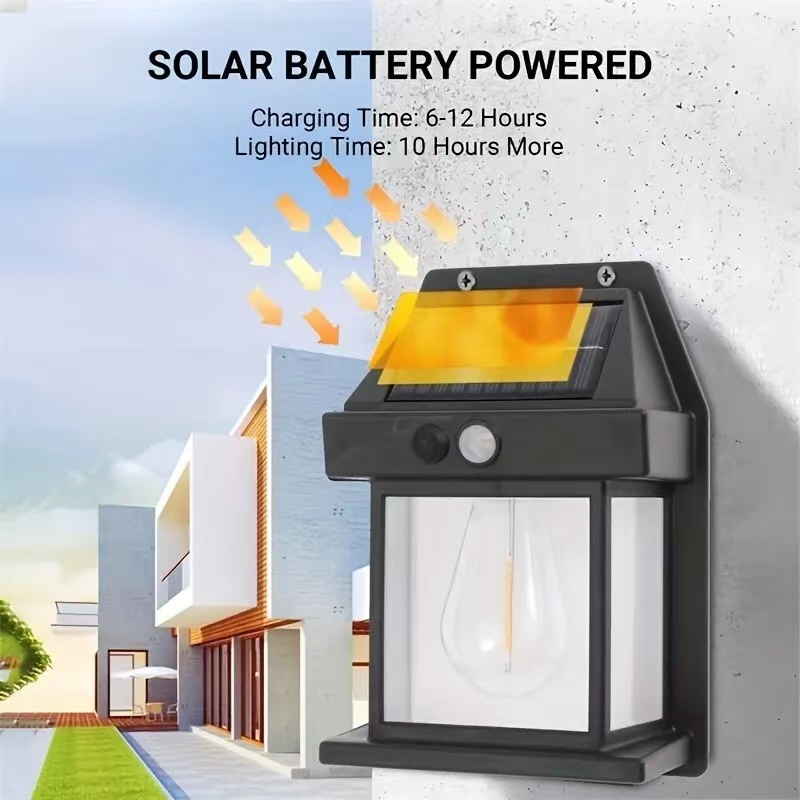 Krachtige zonne-wandlamp buite - Renewable Energy House recensie en prijs