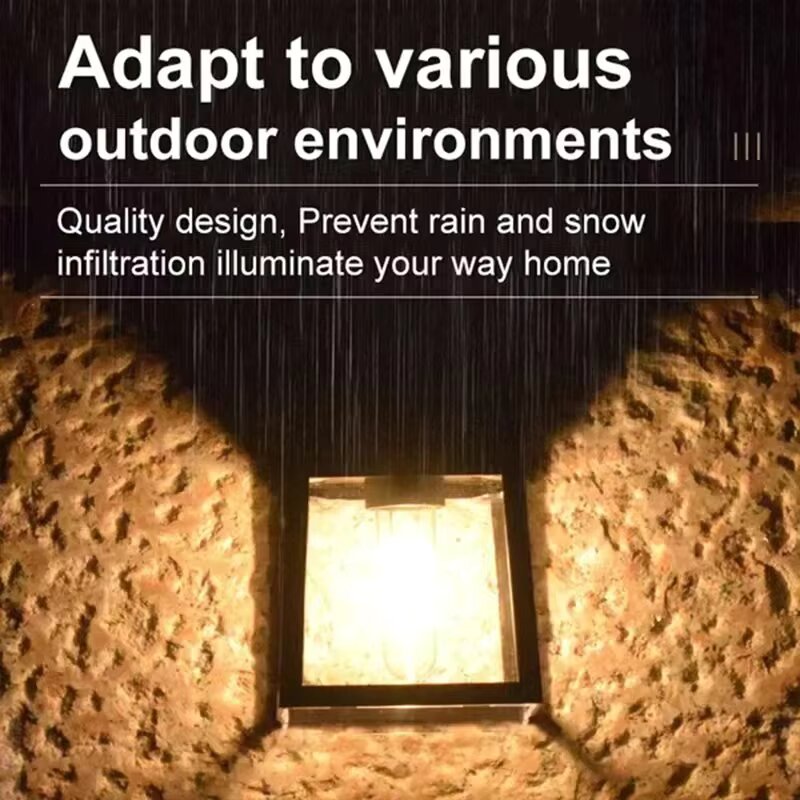 Krachtige zonne-wandlamp buite - Renewable Energy House recensie en prijs