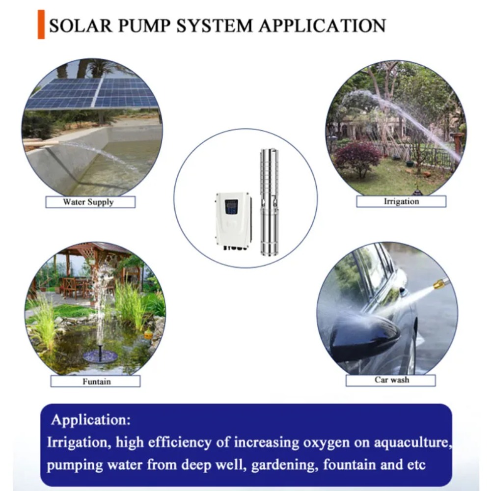 3 inch zonne-aangedreven diepe - Solar Pump Controller recensie en prijs